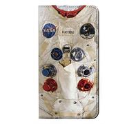 Neil Armstrong White Astronaut Space Suit PU Leather Flip Case Cover For OnePlus 8
