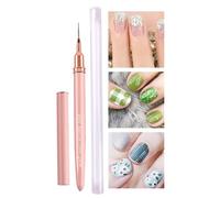 Neil Art Liner Pen - Fine Detail Brush, Nail Design Tool | Professional Neil Art Liner Pens for Gel Polish Application, Comfortable Handle Brushes for Drawing Patterns, Lines, and Salon-Quality Nail