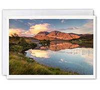Neil Barr Arkle & Loch Stack, Sutherland - Scotland Greeting Card by Scottish Landscape Photographer Blank Inside