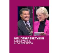 Neil deGrasse Tyson with Lesley Stahl