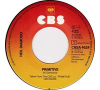 Neil Diamond - Primitive (1984) / Vinyl single [Vinyl-Single 7'']
