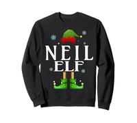 NEIL Elf Xmas Funny Men's Family Matching Christmas NEIL Sweatshirt