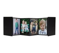 Neil Enterprises Inc. 2.5" x 3.5" Black Mini Accordion Self-Stick Photo Album