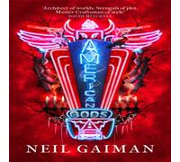 Neil Gaiman American Gods Paperback Book in White Neil Gaiman White