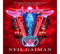 Neil Gaiman American Gods Paperback Book Neil Gaiman Multicolor