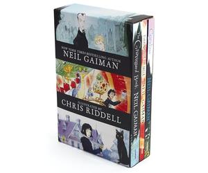 Neil Gaiman/Chris Riddell 3-Book Box Set: Coraline; The Graveyard Book; Fortunately, the Milk
