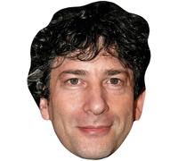 Neil Gaiman (Smile) Big Head. Larger than life mask.