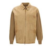 Neil Knit Jacket - male - Golden Goose - Light Jackets - Beige - M - Jackets M