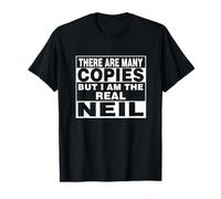 Neil Shirt Name Personalized Tee Firstname Surname T-Shirt