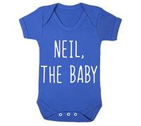 NEIL THE BABY GAVIN AND STACEY WALES WELSH Baby vest romper baby FUNNY novelty reveal new born vest romper baby shower dad mum girls boys