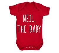 NEIL THE BABY GAVIN AND STACEY WALES WELSH Baby vest romper baby FUNNY novelty reveal new born vest romper baby shower dad mum girls boys