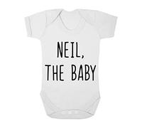 NEIL THE BABY GAVIN AND STACEY WALES WELSH Baby vest romper baby FUNNY novelty reveal new born vest romper baby shower dad mum girls boys