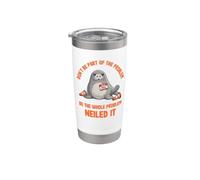 Neil the Seal be the Problem Funny Stainless Steel Insulated Tumbler