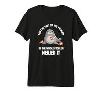 Neil the Seal Funny Premium T-Shirt