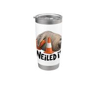 Neil The Seal Neiled It Funny Elephant Seal Meme Stainless Steel Insulated Tumbler
