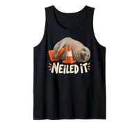 Neil The Seal Neiled It Funny Elephant Seal Meme Tank Top