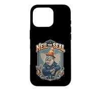 Neil The Seal Tasmania Traffic Cone Menace Case for iPhone 16 Pro