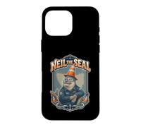 Neil The Seal Tasmania Traffic Cone Menace Case for iPhone 16 Pro Max