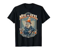 Neil The Seal Tasmania Traffic Cone Menace T-Shirt