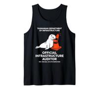 Neil The Seal Tasmanian Infrastructure Auditor Tank Top