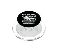 Neil The Seal Ungovernable Southern Elephant Seal PopSockets PopGrip for MagSafe