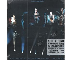 Neil Young and the Chrome Hearts As Time Explodes double LP vinyl Europe Reprise