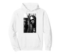 Neil Young Harvest Moon Singer By AJ Barratt Pullover Hoodie