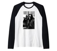 Neil Young Heart of Gold Singer By AJ Barratt Raglan Baseball Tee