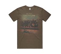 Neil Young - Mens Time Fades Away T-Shirt, Medium, Coffee