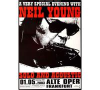Neil Young - Solo & Acoustic 2003 - Poster, Concertposter, Concert