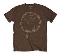 Neil Young Tour 1976 Seal T-Shirt in Brown | Size: Medium Neil Young Brown M