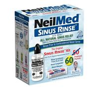 Neilmed Complete Nasal Irrigation Kit - Bottle & 60 Packets