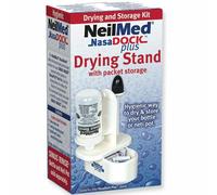 NeilMed NasaDock Plus Drying Stand Storage Nasal Irrigator 10 Packets