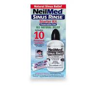 NeilMed Sinus Rinse Starter Kit with 10 Packets