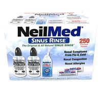 NeilMed Sinus Rinse - 2 Bottles - 250 Premixed Packets - Value Pack