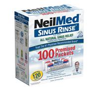 Neilmed Sinus Rinse Kit Sachet 120 S 120 Count (Pack of 1), White