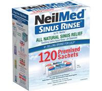 NeilMed Sinus Rinse Kit Sachet 120S, 500 ml - Complete Nasal Irrigation System