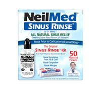 NeilMed Sinus Rinse Kit with 50 Sachets Nasal Congestion Relief Solution