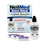 NeilMed Sinus Rinse Original Kit, Squeeze Bottle + 60 Sachets