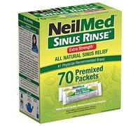 NeilMed's Sinus Rinse Extra Strength Pre-Mixed Hypertonic Packets, 70 Count (Pack of 1)