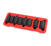 Neilsen CT4021 8-Piece 1/2-Inch Drive Wheel Nut Removal Socket Set - Chrome Molybdenum, Impact Quality, Sizes 17mm to 27.5mm, Designed for Locking Lug Nuts