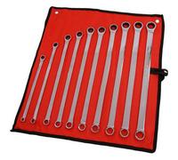 10pc Spanner Set Ratchet Ring Aviation Double Ended Extra Long 8mm -19mm CT4465
