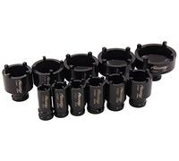Neilsen 11-Piece Special Socket Set for Grooved Nuts, 22-75 Mm CT4231