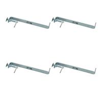 Neilsen 12" / 300MM Internal Bricklaying Clamps (4 PCS) - Silver