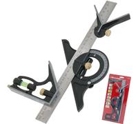 Neilsen Combination Square 12inch with Angle Finder CT1007