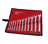 Neilsen 12Pc Spanner Set Combination Imperial Af 1/4 To 7/8" Ring Open Ended Tool Ct1178