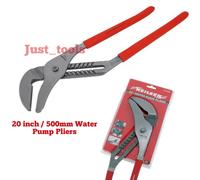 Neilsen 20" Large Plumbers Soft Grip Waterpump Pipe Wrench Pliers Grips Pump