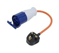 Neilsen 230V 16A Electrical Adaptors - UK Plug, Schuko, and Trailing Lead Types