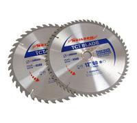 Neilsen 2Pc 300mm 12 Inch Tct Circular Saw Blades 40 & 60 Teeth With Reducers (Ct2522)