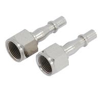 Neilsen 2Pc Air Line Bayonet Fittings Hose Compressor Connector 3/8" Bsp Female